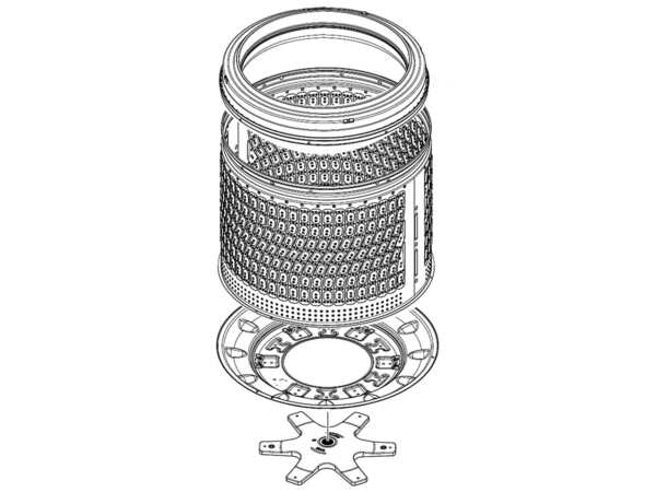 16735009-1-M-Samsung-DC90-29451B-Spin Basket Assembly