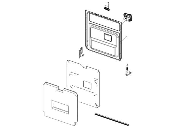 16735879-1-M-Samsung-DD97-00607E-Inner Door Assembly