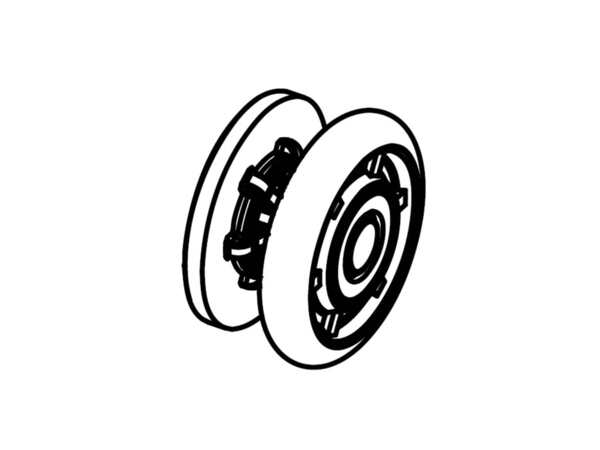 16735886-1-M-Samsung-DD97-00637A-Roller Assembly