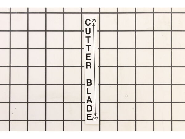 16740860-1-M-Classen-C100132-Decal, Cutter Blade