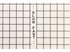 Decal, Slow/fast – Part Number: C100133