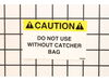 Decal, Caution – Part Number: C100228