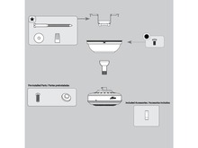 Hanging System-Fresh White – Part Number: K006501894