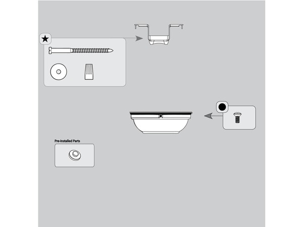 16741722-1-M-Hunter-K031901132-Trilobe Hanging And Canopy Assembly-White