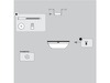Trilobe Hanging And Canopy Assembly-White – Part Number: K031901132