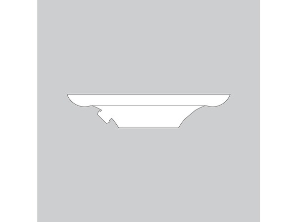 16741769-1-M-Hunter-K062402826-Finial Cap And Grommet-Fresh White