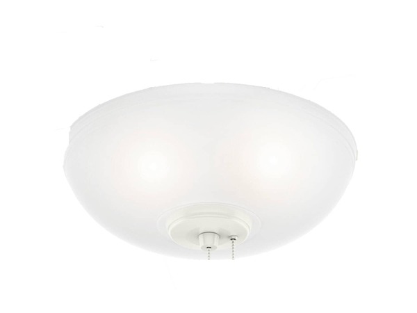16742057-1-M-Hunter-K712001045-Glass Bowl-Painted Cased White