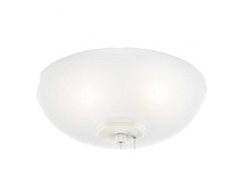 Glass Bowl-Painted Cased White – Part Number: K712001045