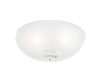 Glass Bowl-Painted Cased White – Part Number: K712001045