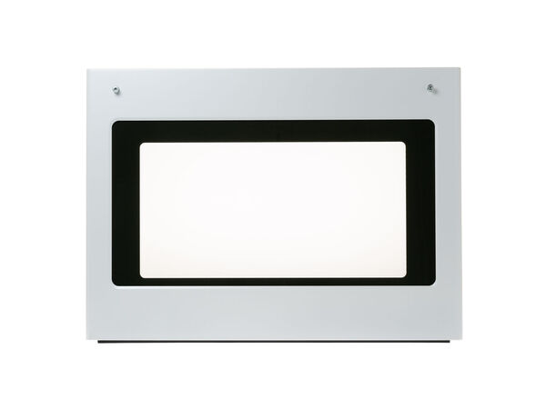 16742665-2-M-GE-WB56X40469-WHITE OUTER UPPER OVEN DOOR