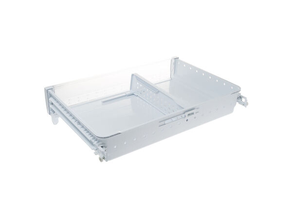 16743616-1-M-GE-WR32X36734-WHITE FREEZER UPPER BASKET W/ DIVIDER