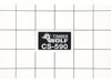 Label - Model Cs-590 – Part Number: X503013100