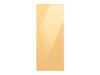 French Door Top Panel (Yellow Glass) – Part Number: RA-F18DU3C0/AA