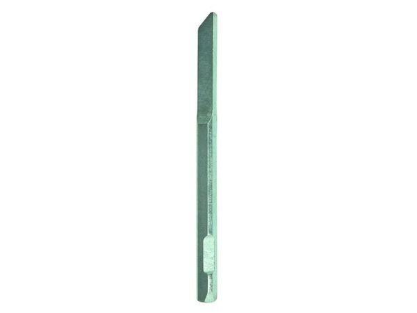 16869538-1-M-Chicago Pneumatic-6158046220-Chisel 1/2 Inch Squ Shk 7 Inch (180 Mm) Long X 1 3/8 Inch (35 Mm) Wide Cranked Blade