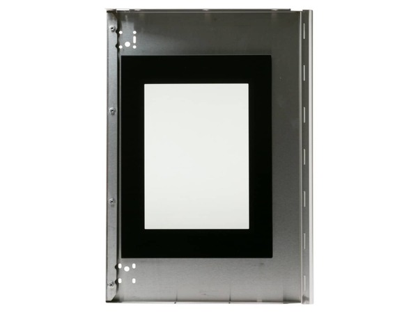 16873601-1-M-GE-WB56X43350-STAINLESS OUTER LEFT DOOR