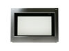 16873610-2-S-GE-WB56X43383-GLASS AND TRIM OUTER DOOR W/ LOGO