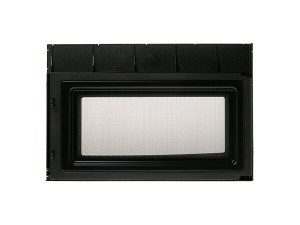 16873641-1-M-GE-WB56X44648-STAINLESS STEEL DOOR WITH SILK SCREEN GE LOGO