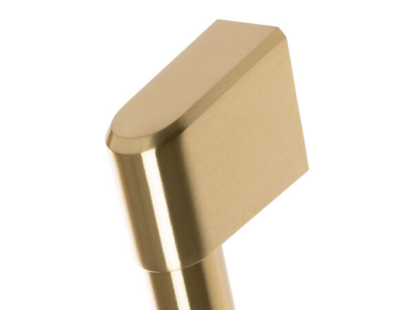 16873689-1-M-GE-WD09X32081-BRUSHED BRASS DOOR HANDLE W/ CAF BAND