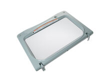 Washer Top Load Glass Frame Lid (White) – Part Number: WH10X35297