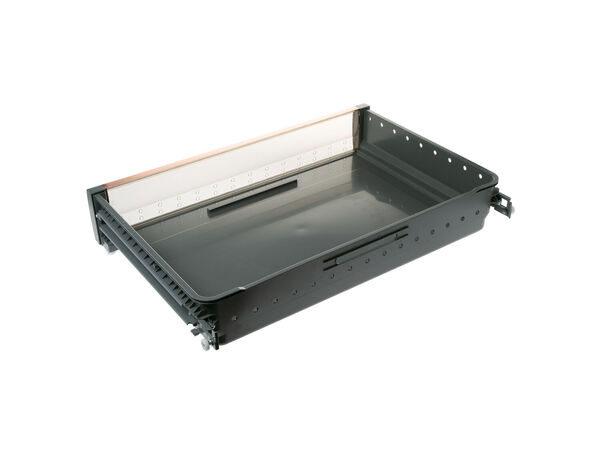 16874488-1-M-GE-WR32X36735-GRAY FREEZER UPPER BASKET W/ DIVIDER