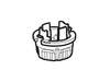 Bump Knob Lib Red – Part Number: 731-09582-A-49