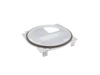 17001079-2-S-Maytag-D510905WP-Rear bulkhead assembly (white; includes item 1)