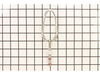 Beater, V-Groove (round, red, right) – Part Number: 113497005000
