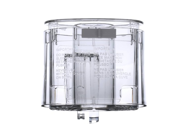 17016610-1-M-Cuisinart-DLC-018BGTXT1-Large Pusher & Sleeve Assembly (Grey)