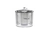 17016610-2-S-Cuisinart-DLC-018BGTXT1-Large Pusher & Sleeve Assembly (Grey)