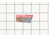 Service Nameplate – Part Number: 12-20-0076