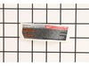 Service nameplate kit – Part Number: 215849