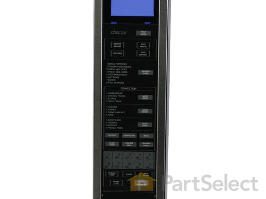 17566383-1-M-Dacor-DE81-04209A-CONTROL PANEL FRAME WITH KEY U