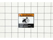 Label Warning - Hand Pinch – Part Number: 4168760