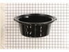 Crock-4.5/5 Qt. Oval, Black – Part Number: 990004801