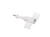 17826190-2-S-DeLonghi-BR67051143-Whipping Attachment, Pure-whit