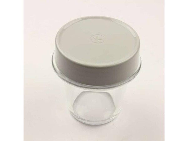17827160-1-M-DeLonghi-KW714808-Mill Jar (glass) & Lid - Grey