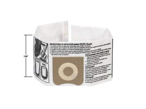 17841383-1-M-Ridgid-23738-Vf3501 3-4.5 Gallon Filter Bag