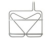 BAKE ELEMENT HIDDEN – Part Number: WB44X47327