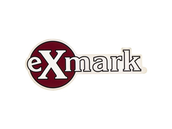 18170285-1-M-Exmark-126-6877-Decal, Exmark Logo