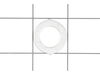 Metal Ear Drag Washer – Part Number: 1181010