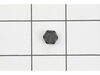 Handle Nut Black Chromed – Part Number: 13590