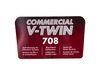 DECAL-ENGINE 708 V-TWIN EXMARK – Part Number: 142-2629