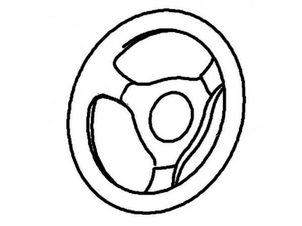18467002-1-M-MTD-731-04514-WHEEL-STRG 3-SPOKE