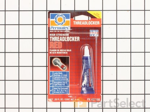 18493129-1-M-MTD-F27100-PERMATEX TL RED 12 THREAD LOCK