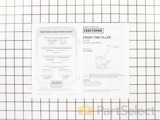 18511870-1-M-Husqvarna-181629-SCREW, 8-32 X .437
