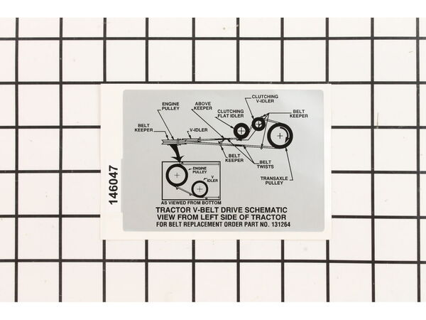 18530503-1-M-Husqvarna-582965301-DECAL.V-BELT.DRV