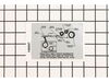DECAL.V-BELT.DRV – Part Number: 582965301