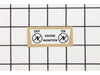 DECAL, IGNITION – Part Number: 7012644YP