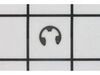 RETAINING RING, 1/4 I – Part Number: 7014390YP
