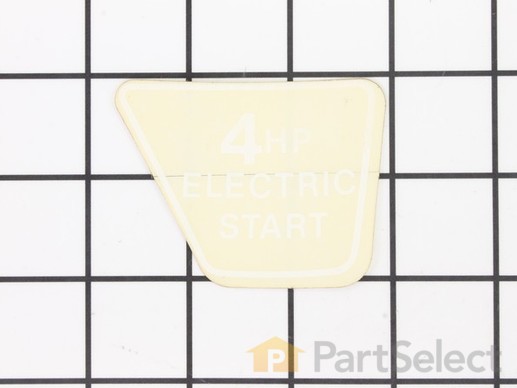 18603960-1-M-Murray-7015025YP-DECAL, 4HP ES